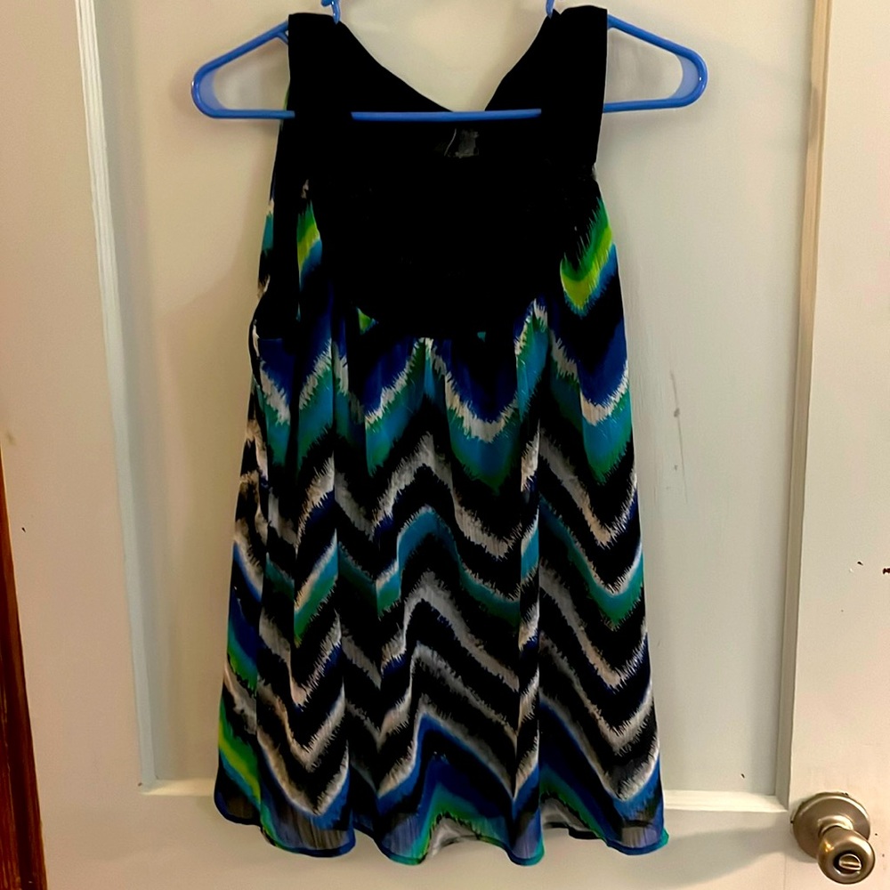Womens XL New directions lined tank top great condition